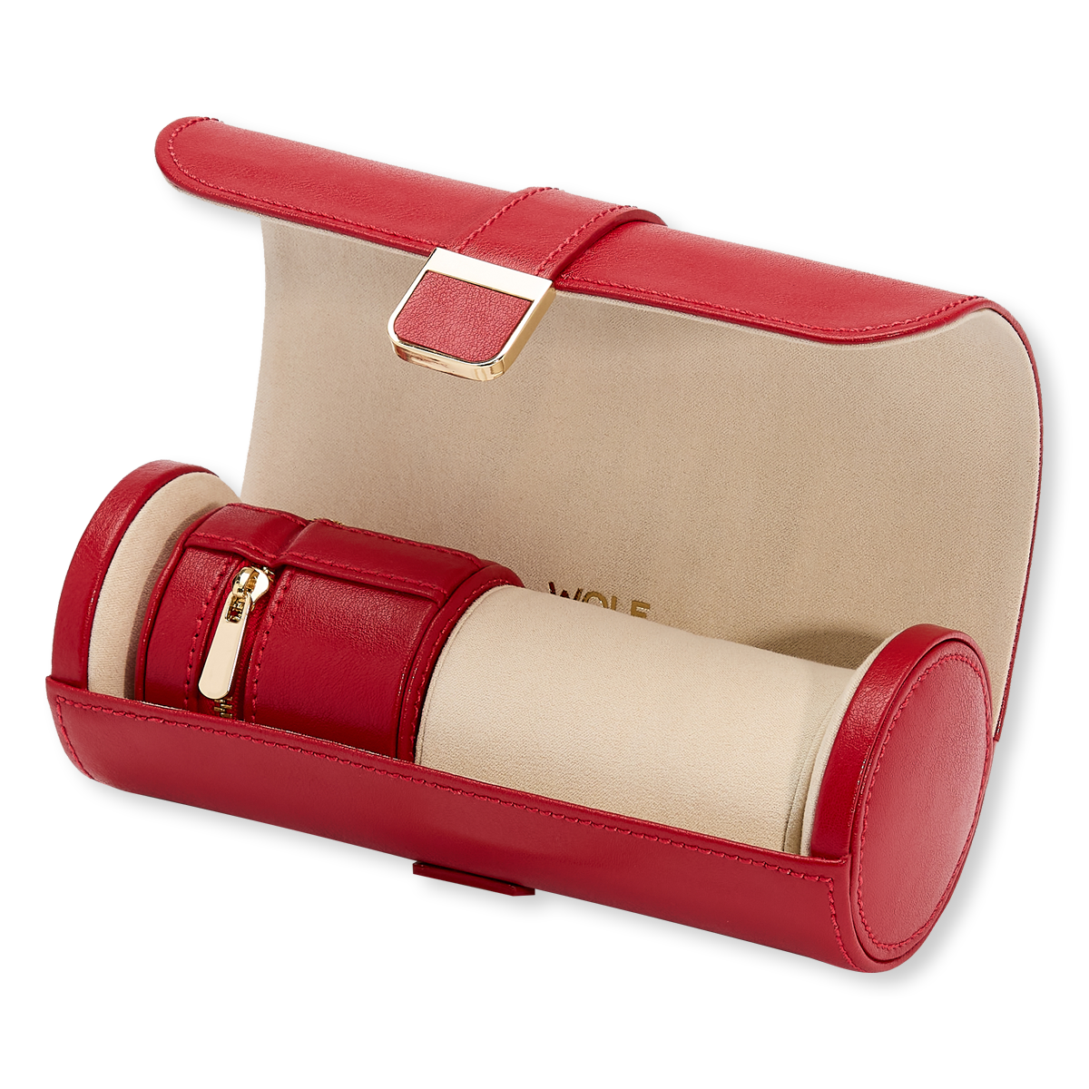 Palermo Double Watch Roll With Jewellery Pouch