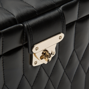 Caroline Medium Black Jewellery Case