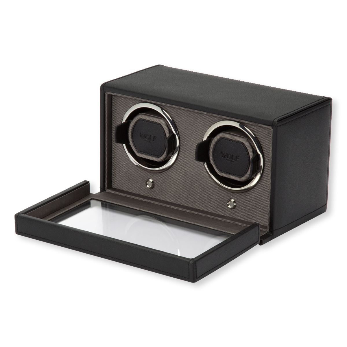 Cub Double Watch Winder With Cover
