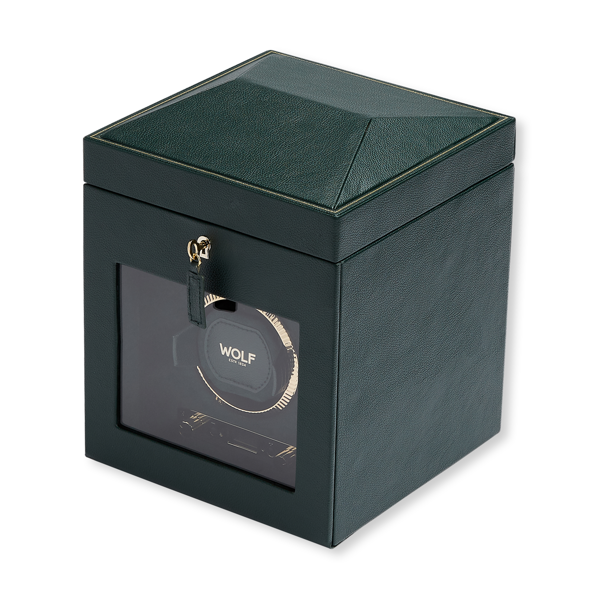 British Racing Single Watch Winder With Storage