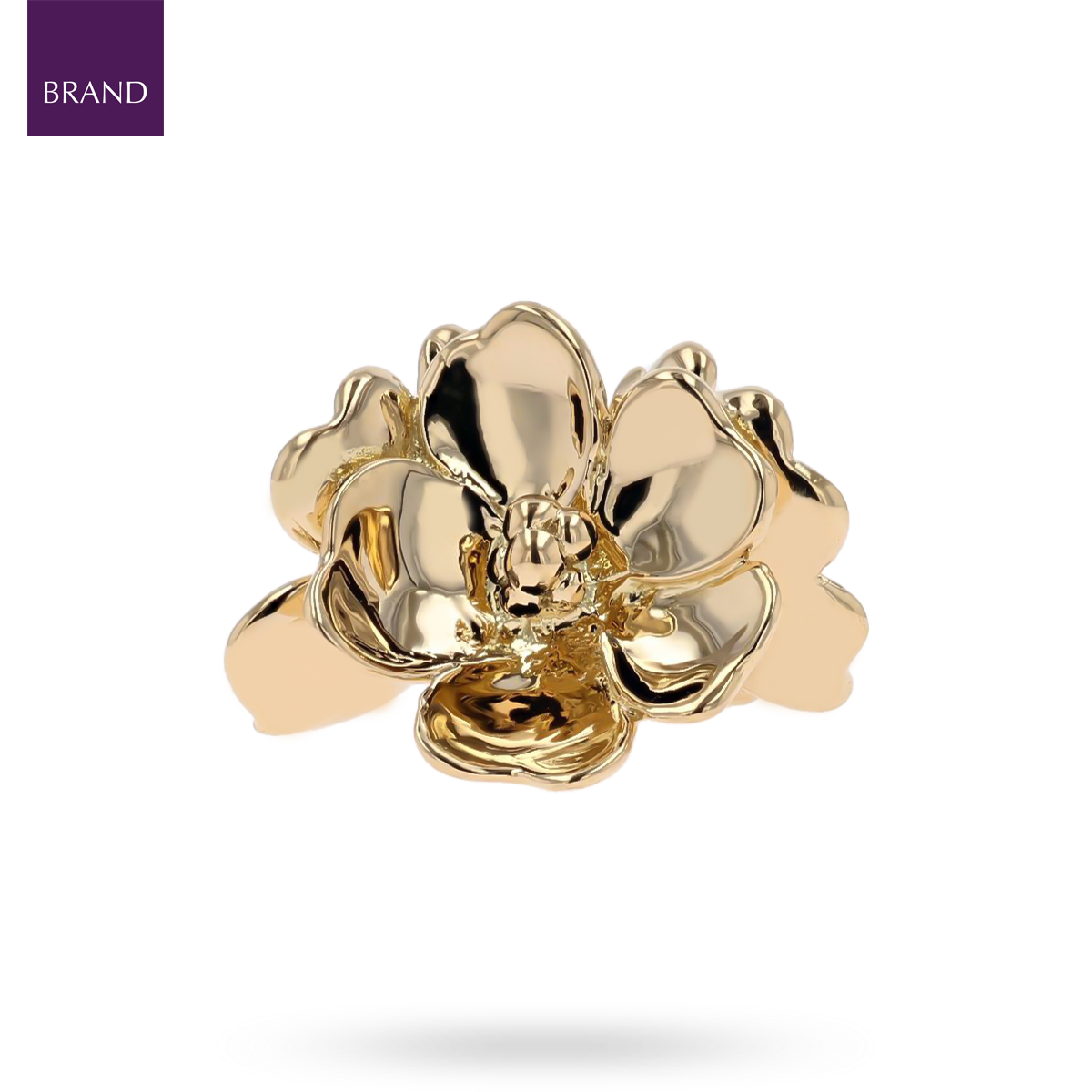 Trollbeads Exclusive 18ct Yellow Gold Apple Blossom