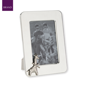 Silver Plated Giraffe Photo Frame