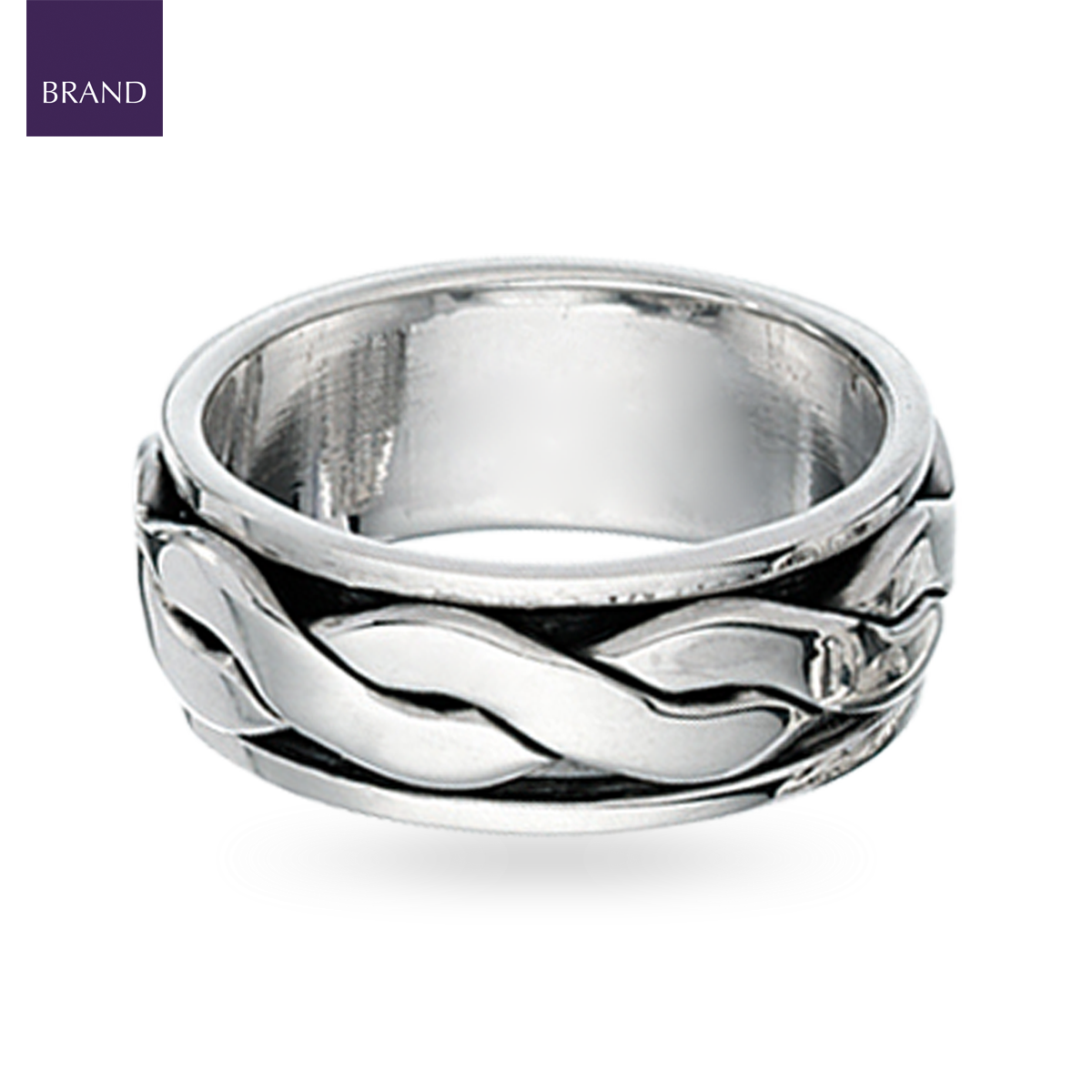 Sterling Silver Motion Celtic Ring