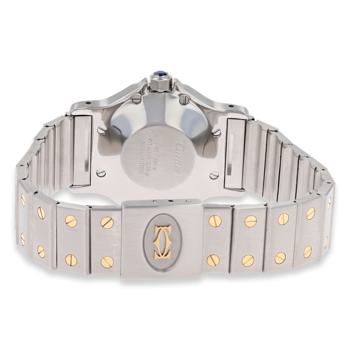 Cartier Santos Automatic 2-Tone, 18ct Yellow Gold and Stainless Steel Watch