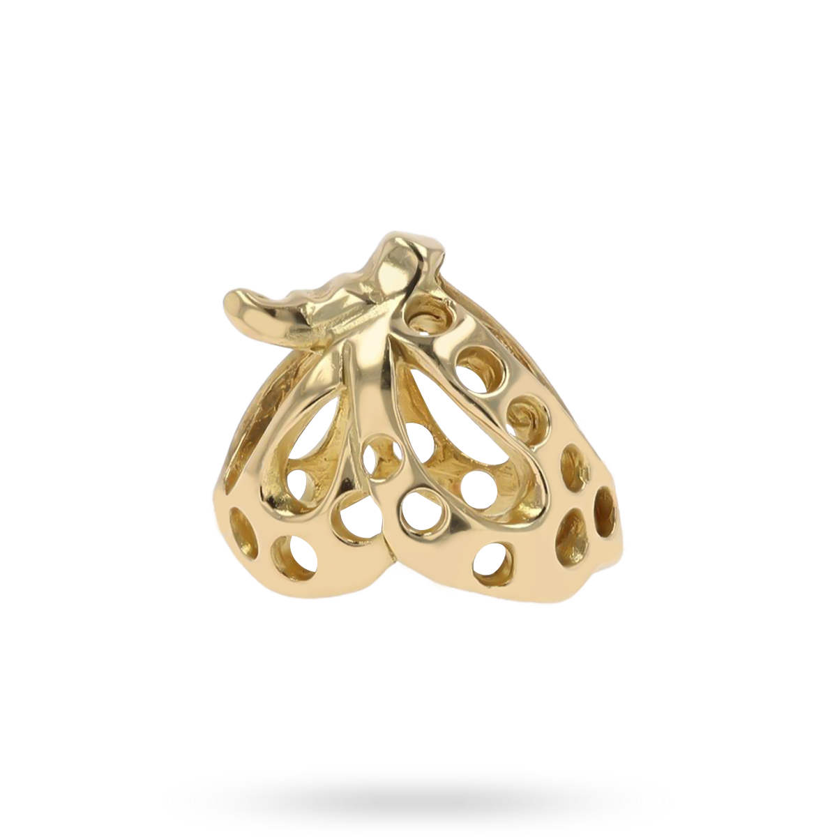 Trollbeads 18ct Yellow Gold Dancing Butterfly