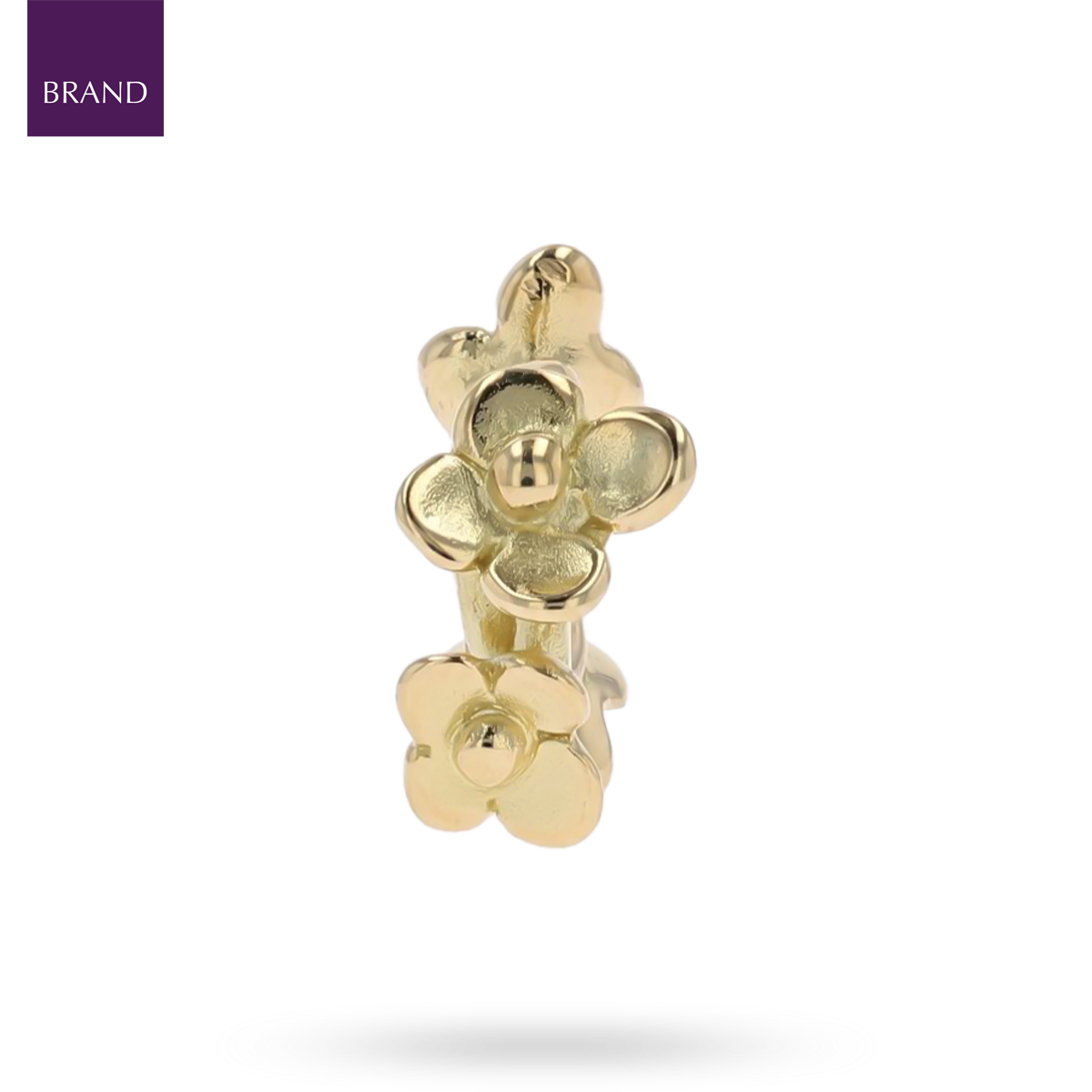 Trollbeads Exclusive 18ct Yellow Gold Flower Wreath