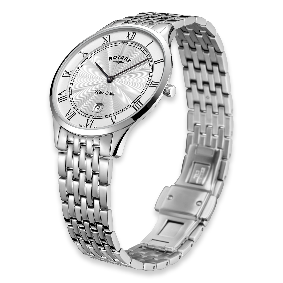 Rotary ultra slim clearance watch