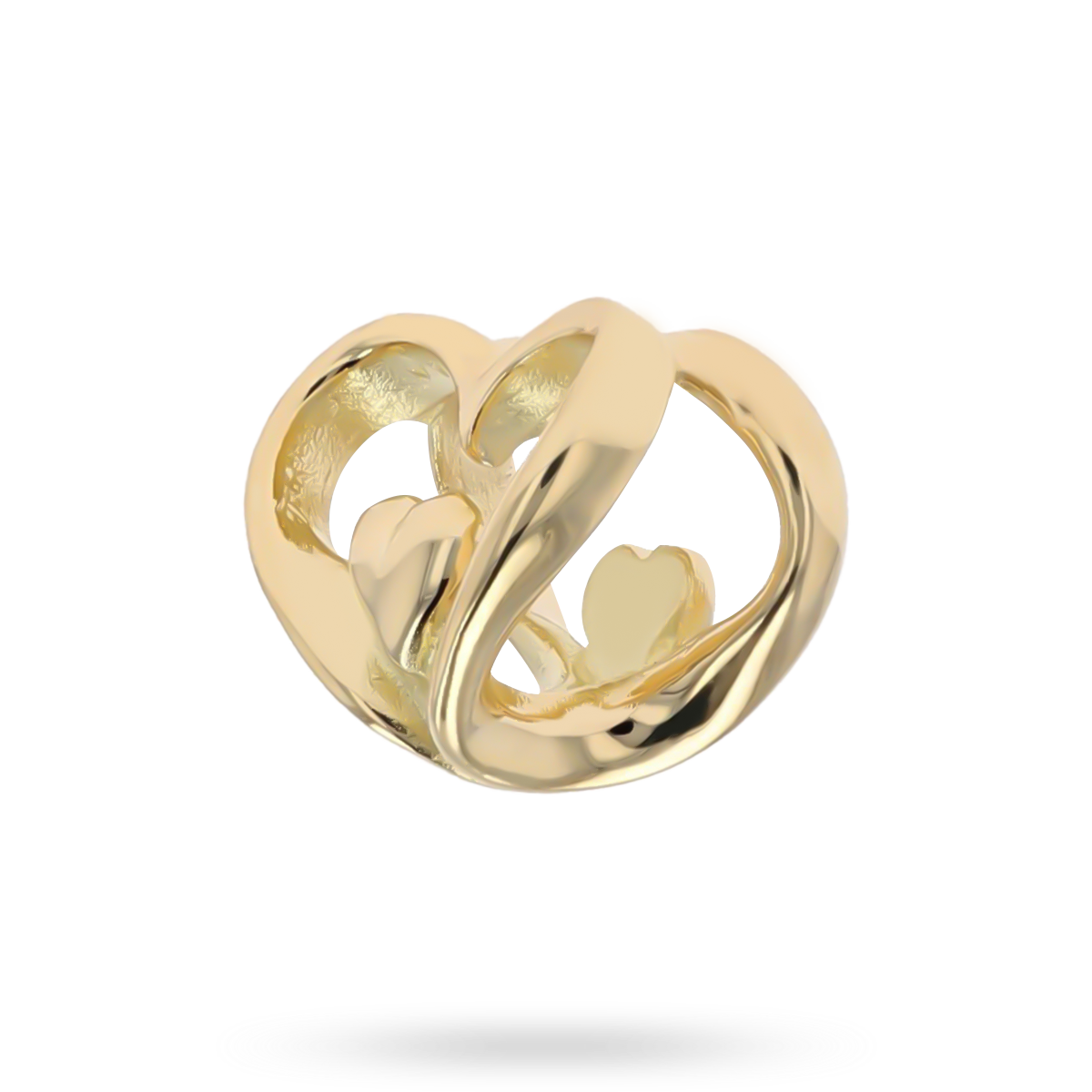 Trollbeads Exclusive 18ct Yellow Gold Heart to Heart