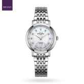 Rotary Windsor Diamond Set, Mother of Pearl Dial with Stainless Steel Bracelet - LB05420/41/D