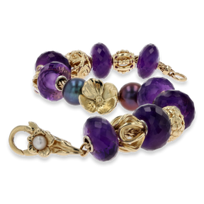 Trollbeads Exclusive 18ct Yellow Gold Lovers Faith on Inspiration Bracelet