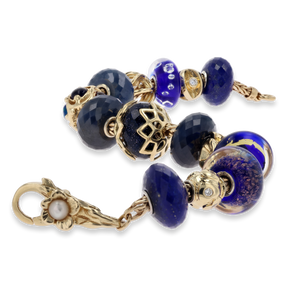 Trollbeads Exclusive 18ct Yellow Gold On Top on Inspiration Bracelet