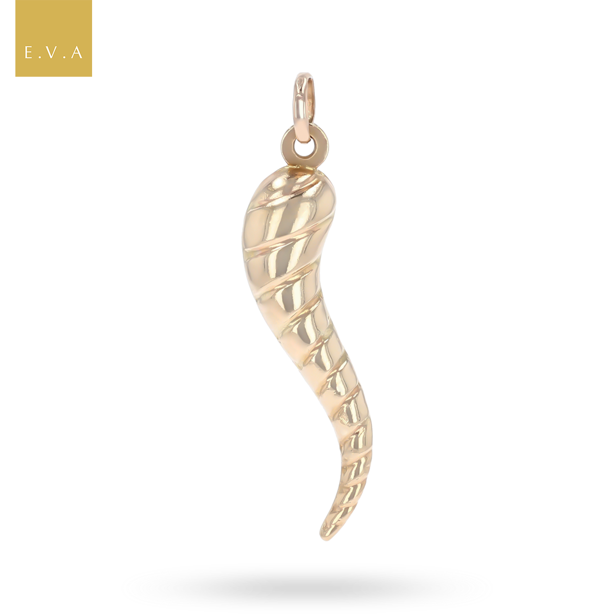 9ct Yellow Gold Polished Horn Of Life Pendant