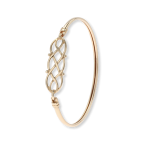 9ct Yellow Gold Sailor’s Celtic Knot Tension Bangle
