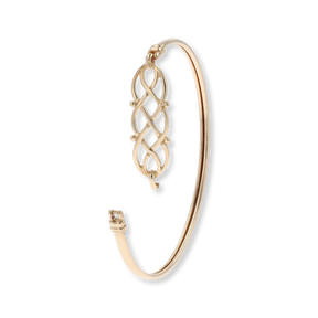 9ct Yellow Gold Sailor’s Celtic Knot Tension Bangle