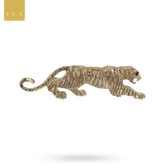 9ct Yellow Gold Panther Brooch