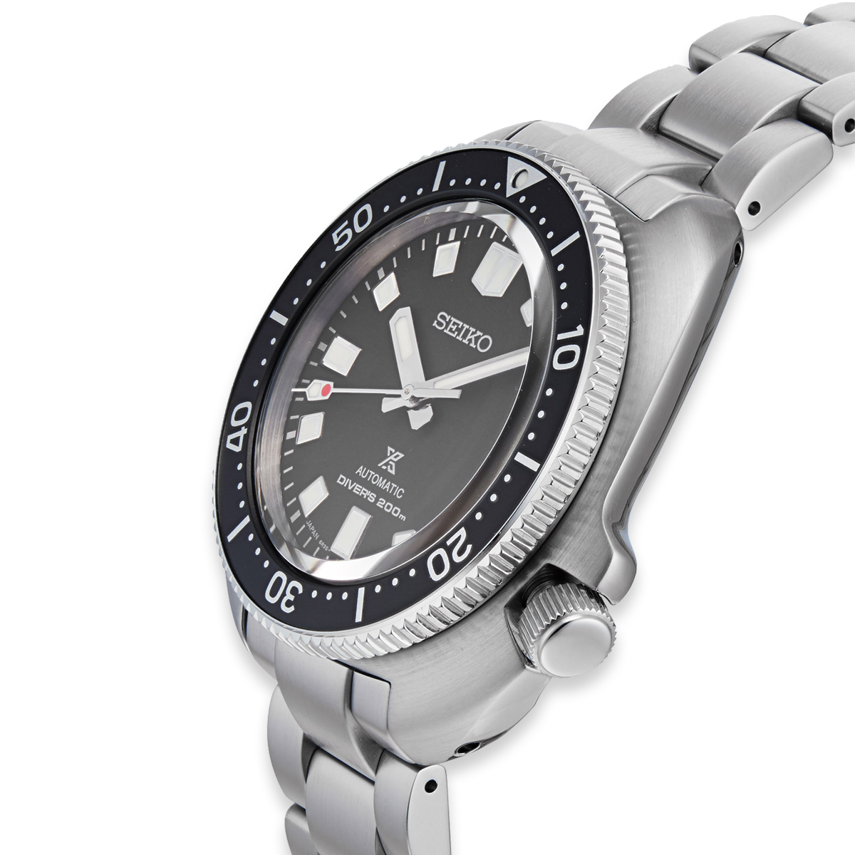 Seiko Prospex “Willard” Automatic, Black Bezel with Stainless Steel Bracelet - SPB151J1