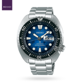 Seiko Prospex “Save The Ocean” Turtle Scuba Diver, Navy Bezel with Stainless Steel Bracelet - SRPE39K1