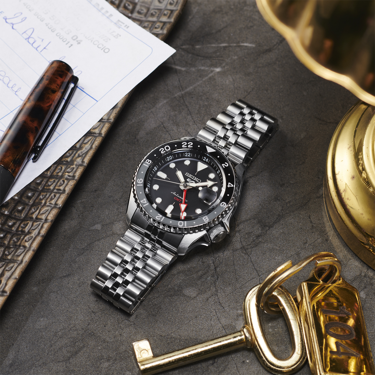 Seiko 5 Sports “Black Grape” GMT, SKX Re-Interpretation - SSK001K1